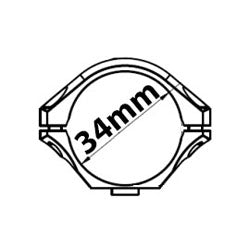 34mm Montageringe für Zielfernrohre