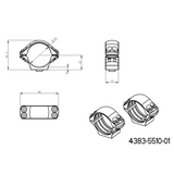 30mm Montageringe für Zielfernrohre | einteilige Picatinny-Basis mit QD-Hebeln 