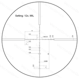 Vector Optics Veyron 3-12x44 SFP kompakte Zielfernrohr 